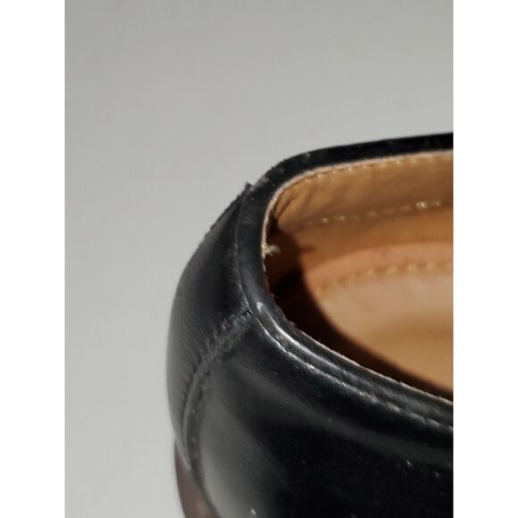 Goodfellow Men's Dress Shoes Oxford Black Faux Leather Career Evening Size 10 - Picture 14 of 15